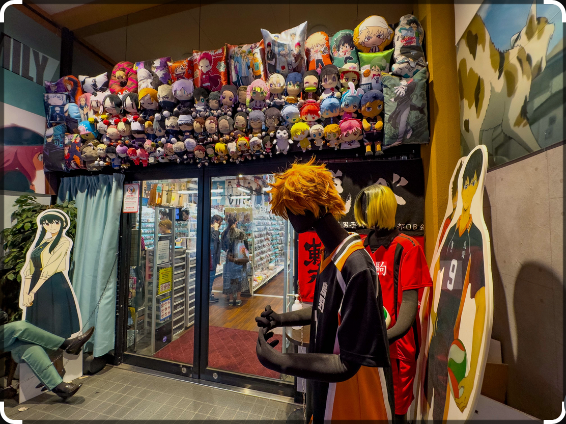 Anime shops in Tokyo