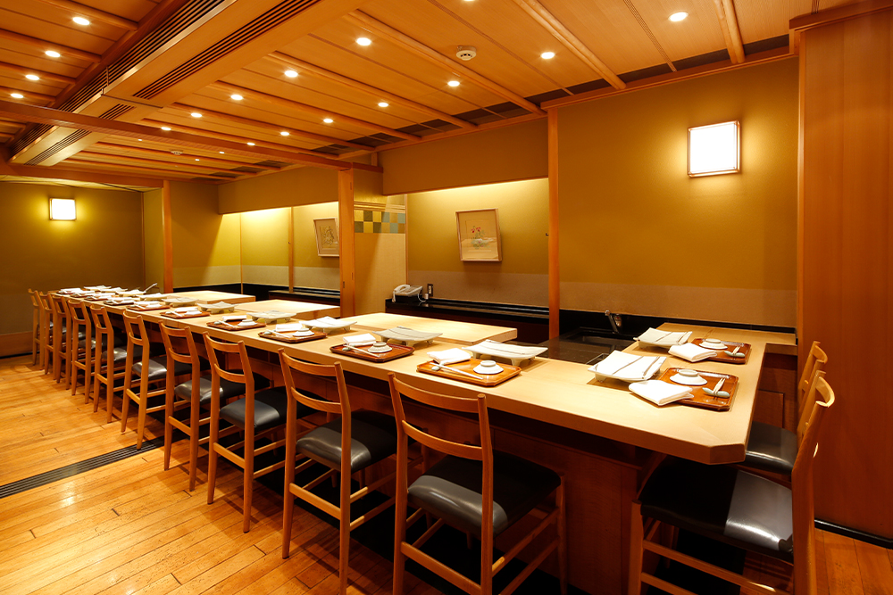 Sushi at Ginza Kyubey in Tokyo